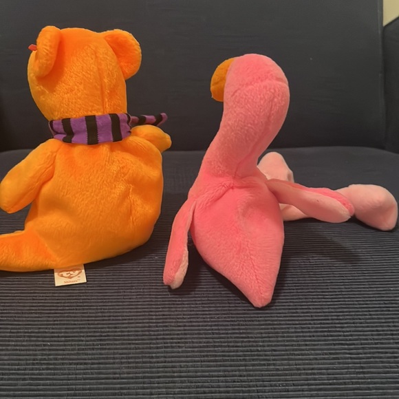 Harry Potter TY beanie baby Neon collectible ghost Bear pink flamingo - Picture 9 of 13